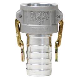 500-C-AL Dixon® Cam & Groove Type C Coupler x Hose Shank 500-C-AL Aluminum Type C Coupler x Hose Shank